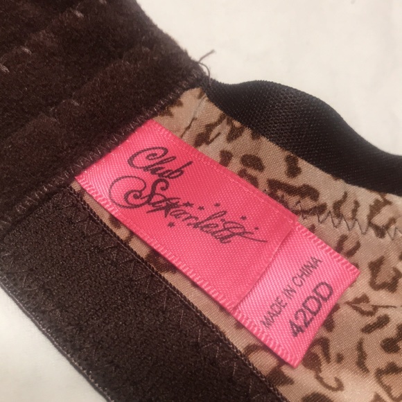 Animal Print Teeshirt Bra - Picture 5 of 5